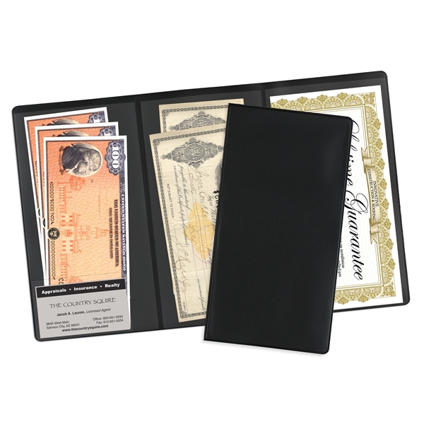 Black color option for 3 Pocket Policy Wallets