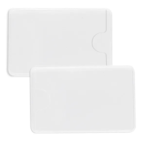 Clear color option for Side Opening Card Holders