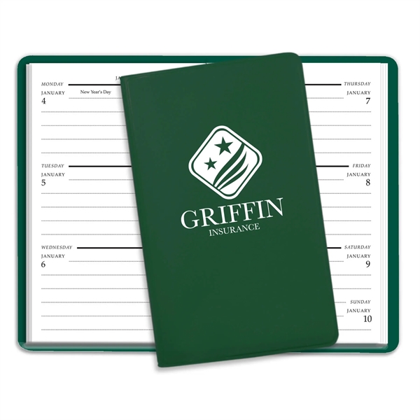Green 343 color option for Weekly Pocket Planners