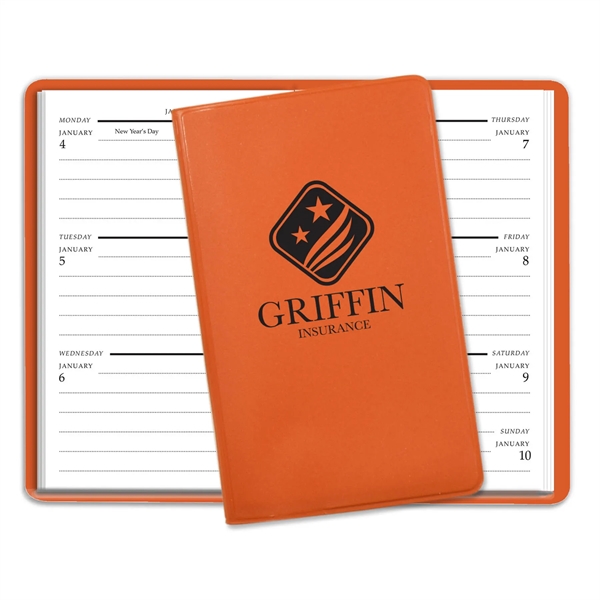 Orange 166 color option for Weekly Pocket Planners