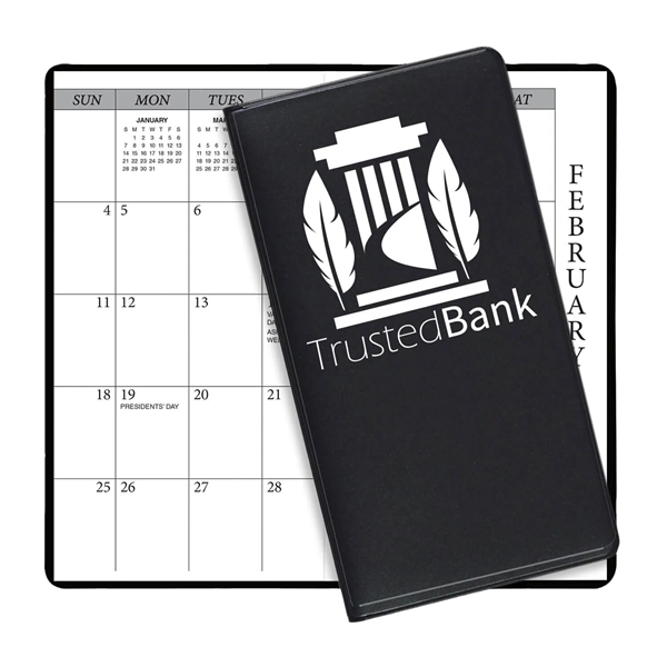 Black color option for Academic Monthly Pocket Planners