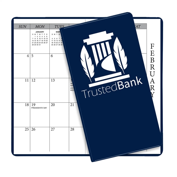 Navy Blue color option for Academic Monthly Pocket Planners