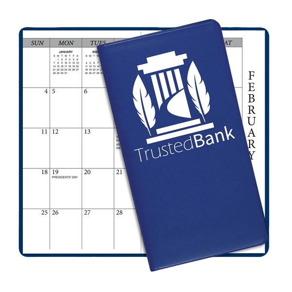 Royal Blue color option for Academic Monthly Pocket Planners