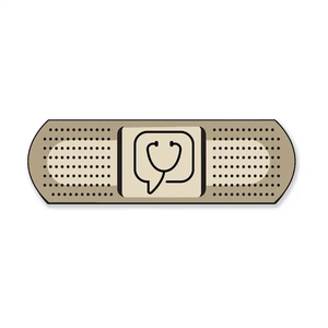 Photo of Bandage .88" X 2.81" Note Keeper™ Magnet 20 Mil
