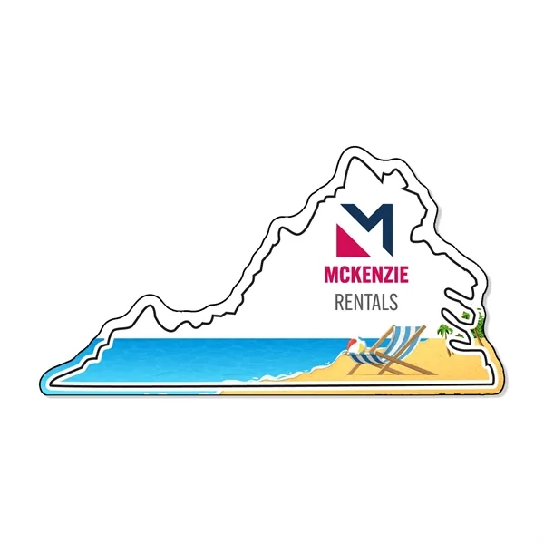 White color option for Virginia Note Keeper™ Magnet 20 Mil
