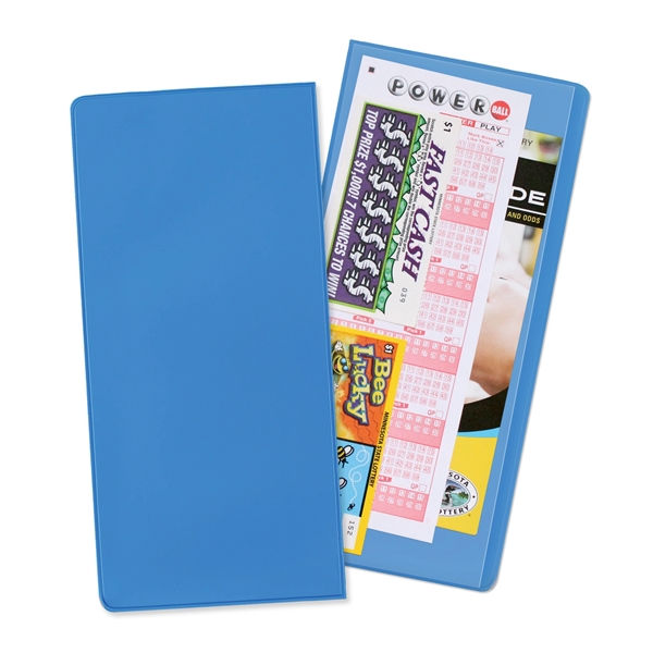 Bright Blue color option for Lottery Ticket Holder