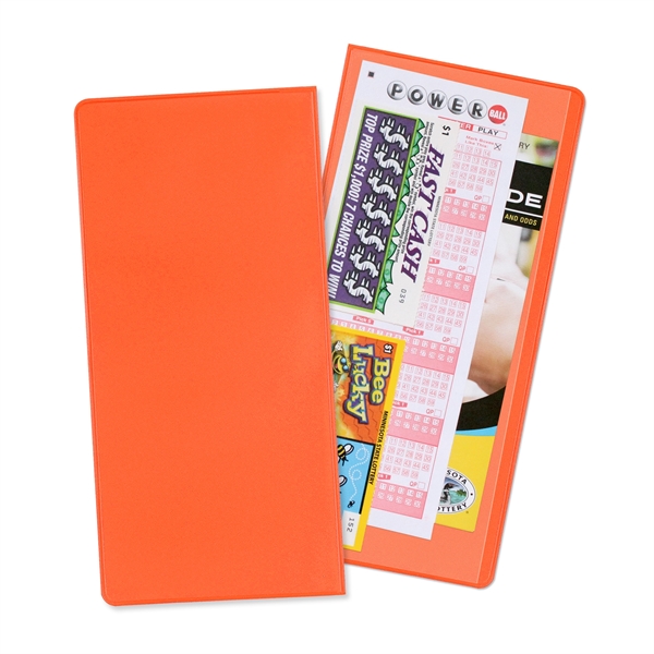 Orange color option for Lottery Ticket Holder