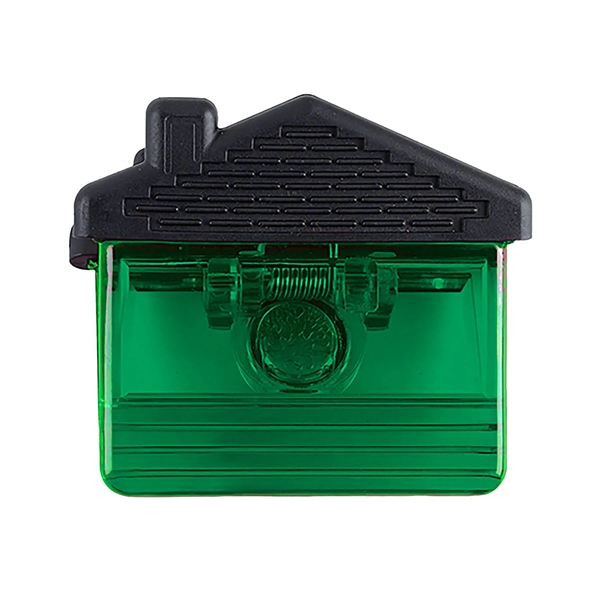 Translucent Green color option for House Shaped Clip