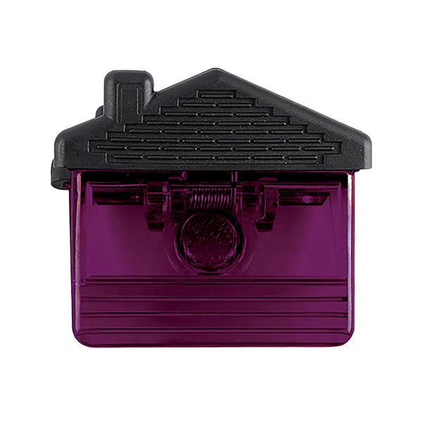 Translucent Purple color option for House Shaped Clip