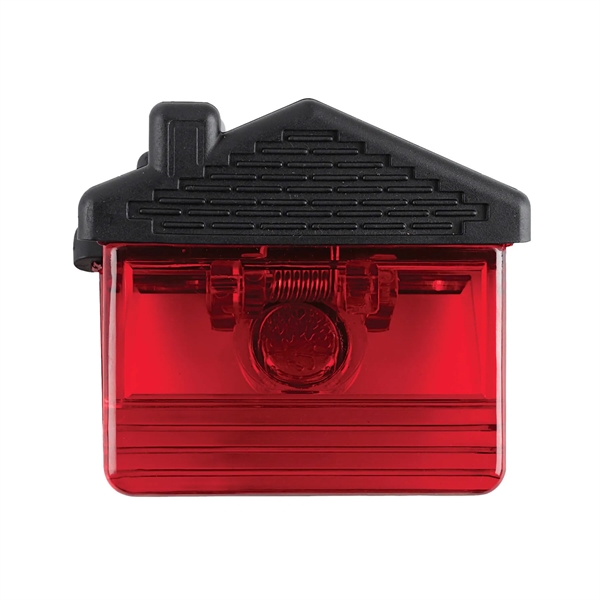 Translucent Red color option for House Shaped Clip
