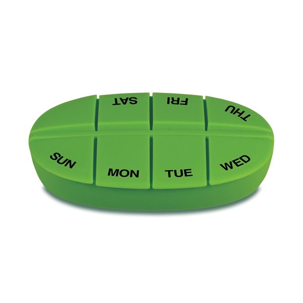 Cilantro Green color option for Medi Fey™ 8 Day Pill Box