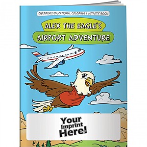 Photo of Coloring Book   Alex The Eagle's Airport Adventure
