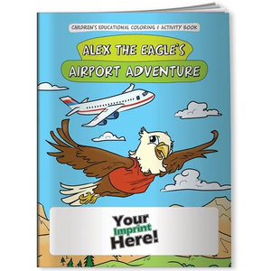 Photo of Coloring Book   Alex The Eagle's Airport Adventure