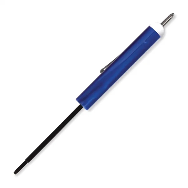 Metallic Blue color option for Pocket Screwdriver Tech Blade + #0 Phillips Top