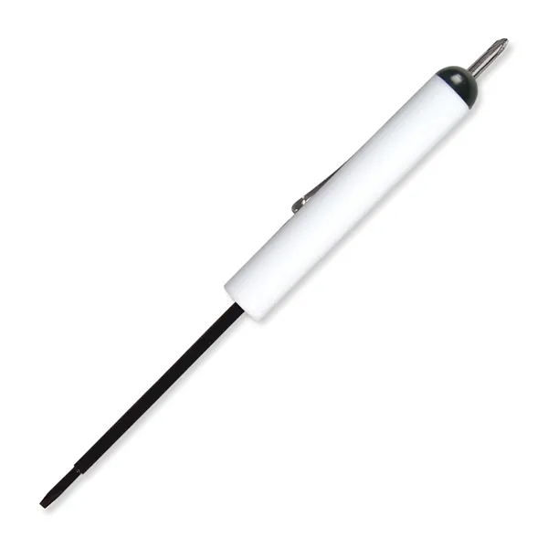 White color option for Pocket Screwdriver Tech Blade + #0 Phillips Top