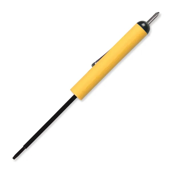 Yellow color option for Pocket Screwdriver Tech Blade + #0 Phillips Top