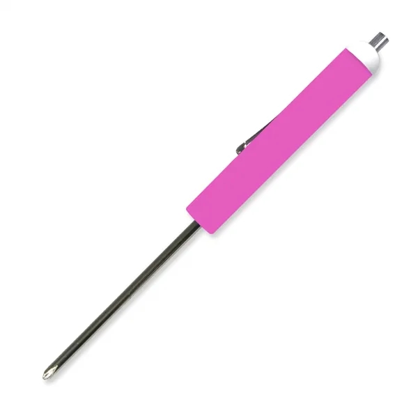 Pink color option for Pocket Screwdriver #0 Phillips Blade + Magnet Top
