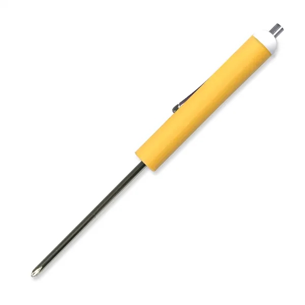 Yellow color option for Pocket Screwdriver #0 Phillips Blade + Magnet Top
