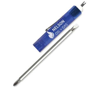 Photo of Jumbo Pocket Screwdriver Reversible Flat Blade + Valve Stem
