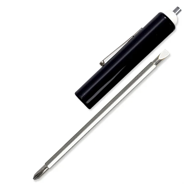 Black color option for Jumbo Pocket Screwdriver Reversible Flat Blade + Magnet