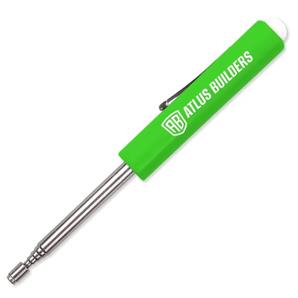 Fluorescent Green color option for Telescoping Magnetic Pick Up Tool + Button Top
