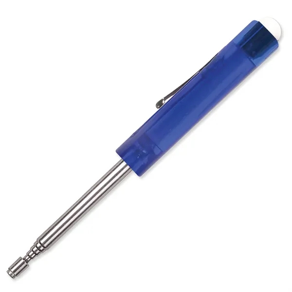 Translucent Blue color option for Telescoping Magnetic Pick Up Tool + Button Top