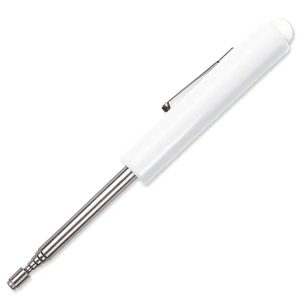 White color option for Telescoping Magnetic Pick Up Tool + Button Top