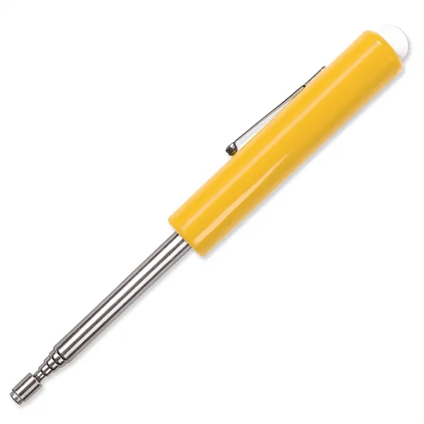 Yellow color option for Telescoping Magnetic Pick Up Tool + Button Top