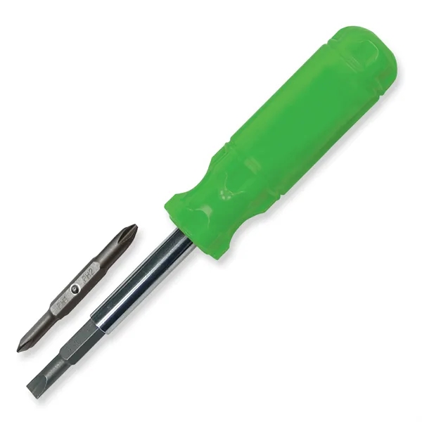 Fluorescent Green color option for 6 In One Screwdriver