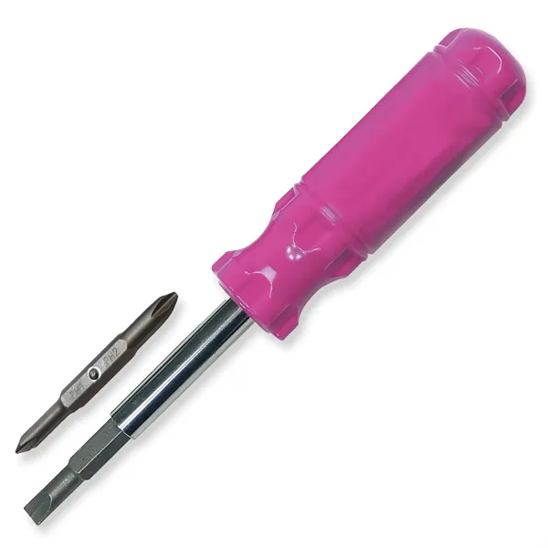 Pink color option for 6 In One Screwdriver