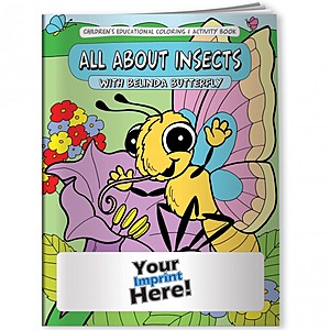 Photo of Coloring Book   All About Insects With Belinda Butterfly