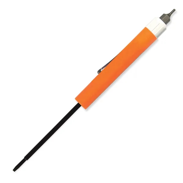 Orange color option for Pocket Screwdriver Tech Blade + Hex Bit Top