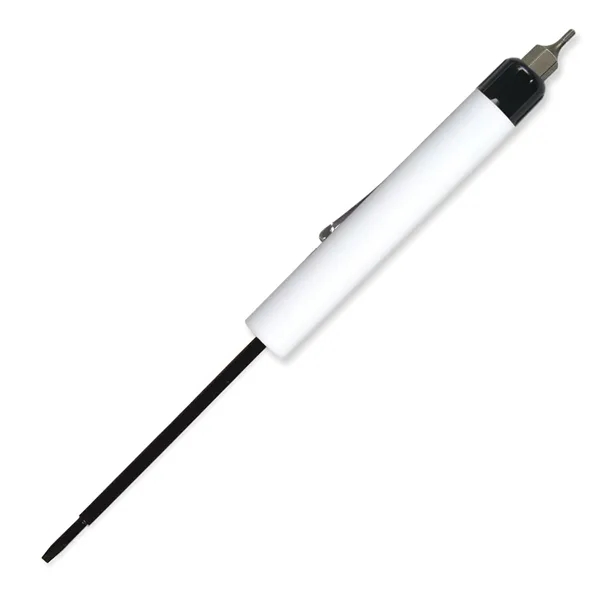 White color option for Pocket Screwdriver Tech Blade + Hex Bit Top