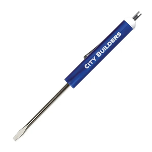 Photo of Pocket Screwdriver 1/8" Flat Blade + Valve Stem Top
