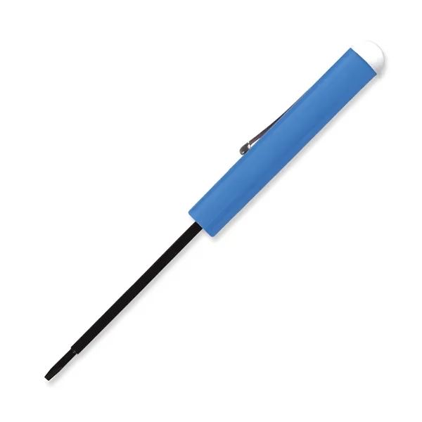 Bright Blue color option for Pocket Screwdriver Tech Blade + Button Top