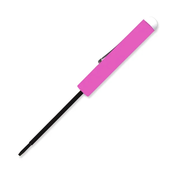 Pink color option for Pocket Screwdriver Tech Blade + Button Top