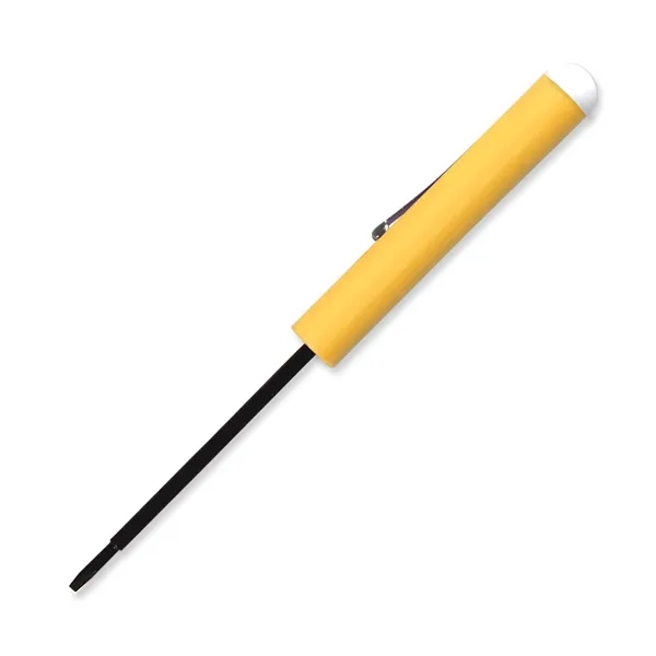 Yellow color option for Pocket Screwdriver Tech Blade + Button Top