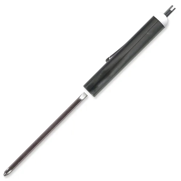 Gunmetal color option for Pocket Screwdriver Reversible Flat Blade + Valve Stem Top