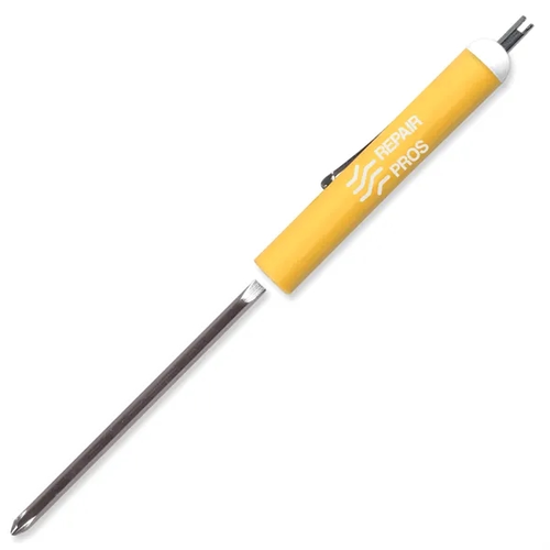 Main photo of Pocket Screwdriver Reversible Flat Blade + Valve Stem Top