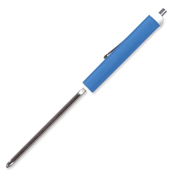 Bright Blue color option for Pocket Screwdriver Reversible Flat Blade + Magnet Top