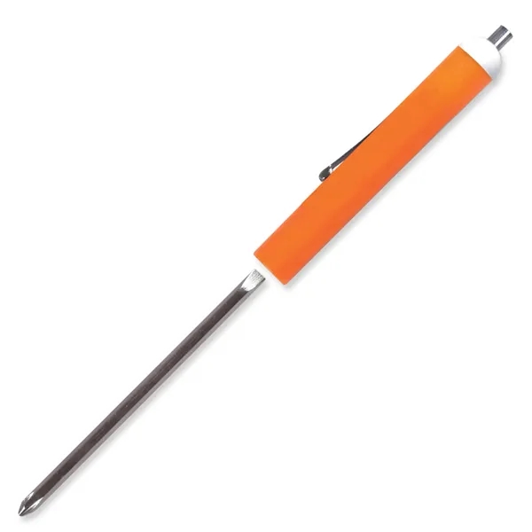 Orange color option for Pocket Screwdriver Reversible Flat Blade + Magnet Top