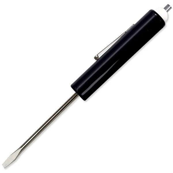 Black color option for Jumbo Pocket Screwdriver 1/8" Flat Tip Blade + Magnet Top