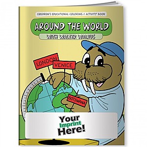 Photo of Coloring Book   Around The World With Walter Walrus