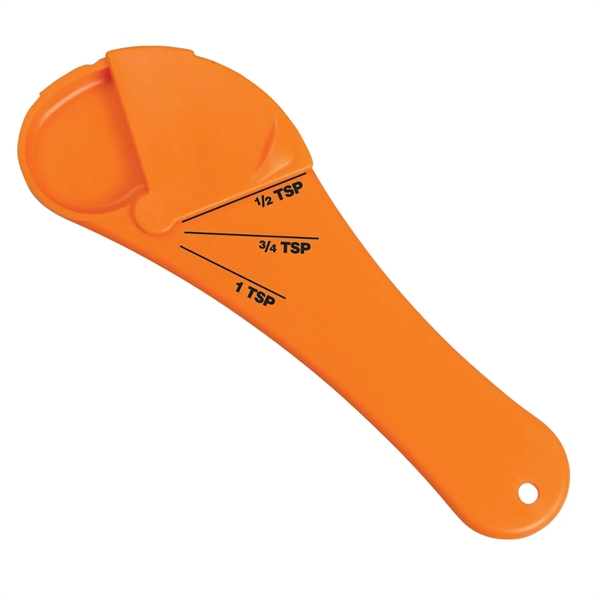 Paprika Orange color option for 4 In One Measuring Spoon