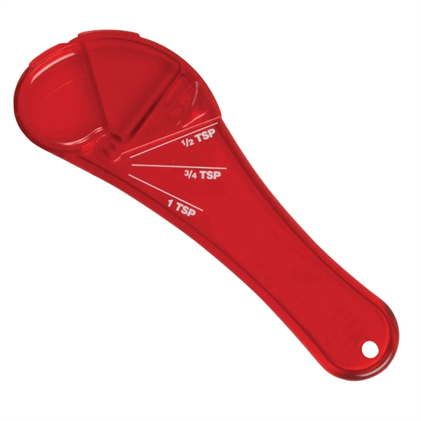 Translucent Red color option for 4 In One Measuring Spoon