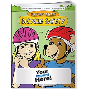 Photo of Coloring Book   Barkley Teaches Bicycle Safety