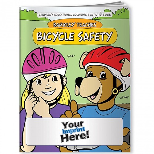 Main photo of Coloring Book   Barkley Teaches Bicycle Safety