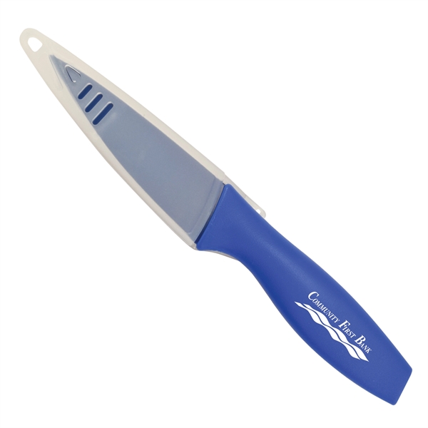 Royal Blue color option for Colored Paring Knife With Sheath