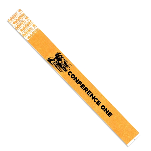 Bright Orange color option for Tyvek® Wristlok®