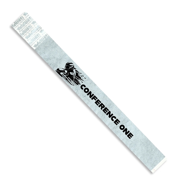 Silver color option for Tyvek® Wristlok®
